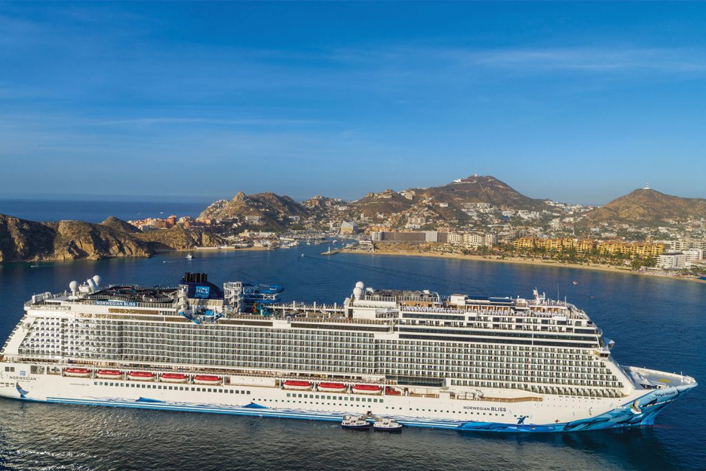 Norwegian Cruise Line Bliss cruise ship