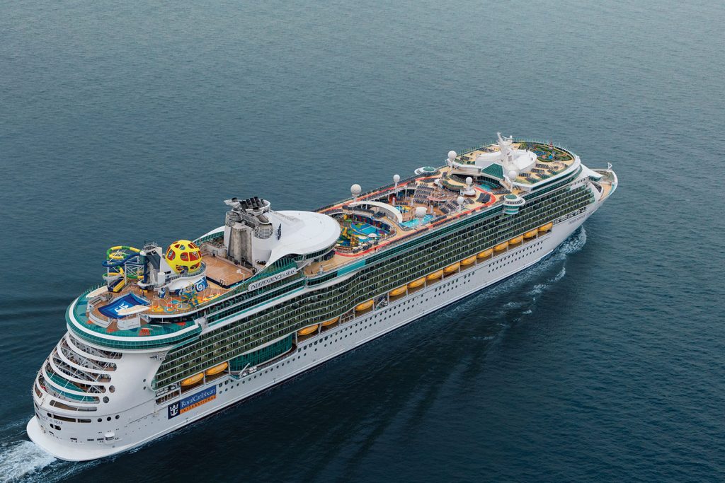 Royal Caribbean Cruise Line Independence of the Seas cruise ship